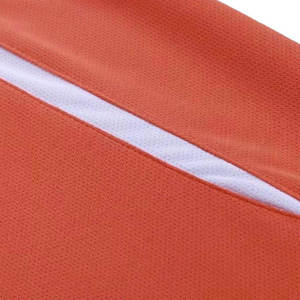 Conjunto de Camiseta de Fútbol Deportiva Personalizada Unisex de Manga Corta Naranja y Negra, Secado Rápido, Absorbe la Humedad, Poliéster, Cuello Redondo, para Todas las Temporadas - Product Image 3