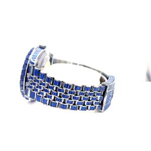 Reloj Unisex con Incrustaciones de Moissanita, con Fecha Automática, Diamantes Incoloros de Alta Calidad, Precio de Mayoreo, Superventas - Product Image 2