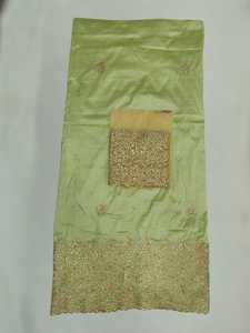 Nuevas Colecciones Formales de Tela de Tafetán de Seda George con Pedrería sobre un Patrón Floral, Tela Transpirable Antiestática - Product Image 2