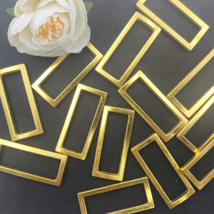 อุปกรณ์เสริมคุณภาพสูงสำหรับกระเป๋าแฟชั่นหรืออุปกรณ์กีฬา พร้อมหัวเข็มขัดโลหะสีทองแบบเลื่อนขนาดกว้าง 37.5 มม. - Product Image 2