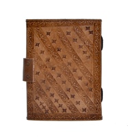 Carnet de notes fait main en cuir de dragon, couverture rigide couleur charbon, gravures en relief, reliure thermique, pour bureau, cadeau
