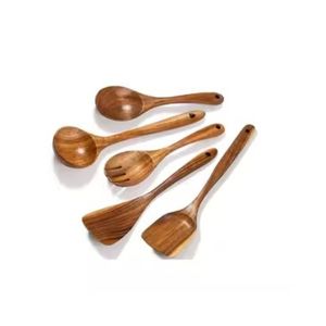 Cuchara de madera Modern Selection para servir en la cocina del hogar y para servir alimentos - Product Image 1