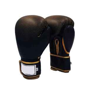 Gants de boxe professionnels en cuir avec logo personnalisé, anti-humidité, pour entraînement, sparring, gym, fitness, kickboxing - Product Image 4