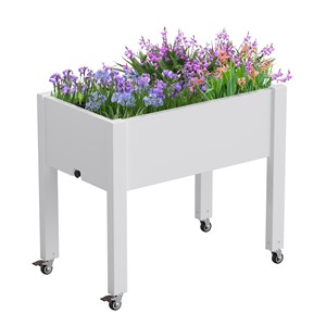 Wholesale Acacia <b>Wood</b> Planter with Trellis - <b>Rustic</b> Garden Feature - Product Image 3