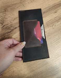 Cartera de Cuero Genuino Clásica y de Lujo, Hecha a Mano, Ligera y Resistente al Agua, para Comedor de Alta Gama LBH-0212 - Product Image 3