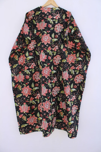 Vestido Kaftán Informal de Verano con Estampado Floral Tropical, sin Mangas, de Algodón, para Mujer, Ropa de Playa, Estilo Asia Pacífico - Product Image 3