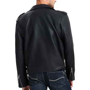 <b>Top</b> Selling Product <b>Leather</b> <b>Top</b> Jacket Best Winter Men's Slim <b>Leather</b> Jackets Customized Design <b>Leather</b> Jacket For Man - Product Image 2