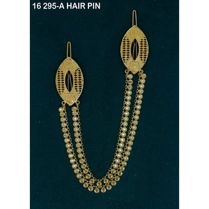 Beautiful New Vintage Hairpins Rhinestones Fashion Latest Trendy Gold Plated Copper <b>Head</b> Jewelry Dubai Arabic Hair Pin for Women - Product Image 3