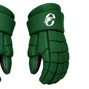 Gants de hockey sur glace verts pour hommes, gants de sport professionnels de protection, respirants, légers, durables, équipement d'entraînement d'équipe - Product Image 3