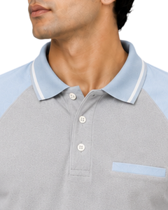 Camiseta Polo para Hombre, Color Gris Cielo, Personalizada por el Fabricante, Ropa Deportiva Informal, Transpirable, Camisa de Golf, Ropa Deportiva de Verano, Moda Premium - Product Image 5