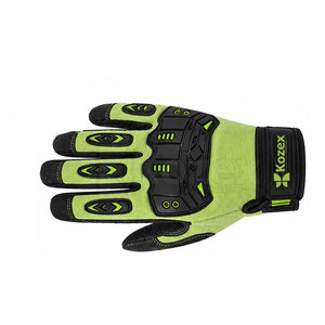 Gants de mécanicien en cuir professionnels pour travaux de garage, entretien d'équipements, légers, écologiques, compatibles écran tactile, doux et confortables - Product Image 4