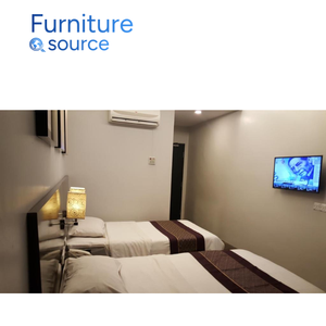 Super 8 ensembles de chambres d'hôtel Meubles modernes en bois Qualité abordable Casegoods Pour Resorts Projets Vietnam Usine OEM - Product Image 1