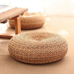 Handmade Natural Water Hyacinth Cushion <b>Pad</b> Woven <b>Chair</b> Seat Cushion for Home Restaurant Hotel Wholesale Vietnam - Product Image 4
