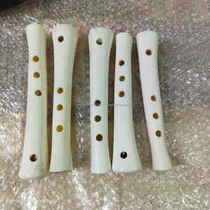 Flûte artisanale en os de buffle blanc, style viking, instrument de musique traditionnel pour les musiciens et les collectionneurs, prix de gros - Product Image 5