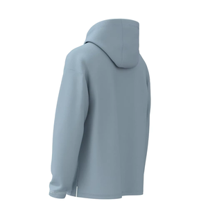 Sudadera con Capucha Azul Claro de San Valentín, Sudadera con Estampado de Te Amo Hasta la Luna, Sudadera con Capucha para Parejas, Regalo, Algodón, Felpa Francesa - Product Image 6
