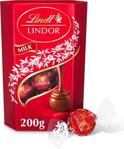 Precio de Fábrica Lindtt LINDOR Trufas de Chocolate con Leche 200g Caja de Lujo con Bolas de Cacao Suizas Surtidas Regalo al por Mayor Alemania - Product Image 1