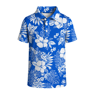 Polos de golf de secado rápido de primera calidad para jóvenes, mezcla de algodón suave, corte deportivo, para entrenamiento de golf, uso casual en la oficina y actividades al aire libre. - Product Image 1