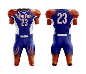 Productos de Moda al por Mayor a Precios Más Bajos, Uniforme de Fútbol Americano, Material 100% Poliéster, Uniforme Deportivo - Product Image 1