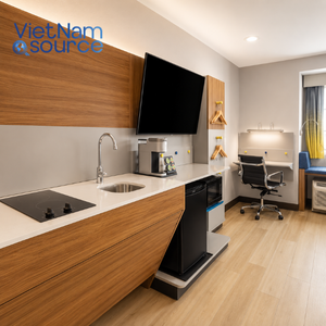 Colección de Muebles de Interior para Hoteles Microtel Refinados, con Muebles de Habitación Modernos y Decorativos HPL, Proveedor de Vietnam - Product Image 2