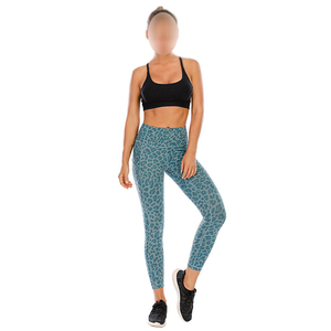 Leggings de Yoga para Mujer, Sublimados, Modernos, con Logotipo Personalizado, Cintura Alta, Transpirables, de Alto Rendimiento, Ajustados - Product Image 1