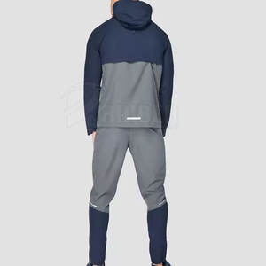 Nouvel arrivage : Ensemble coupe-vent pour homme, idéal pour les voyages et les activités de plein air, deux pièces, léger, durable et confortable - Product Image 2