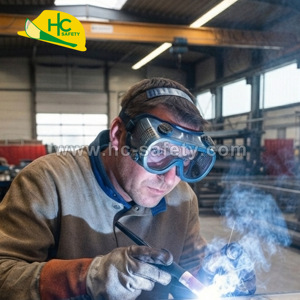 Lunettes de soudage A612-5 à sangle réglable, légères et durables, pour la sécurité industrielle et quotidienne - Product Image 3