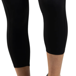 Leggings Capri Taille Haute Noirs pour Femmes, Compression, Gym, Fitness, Yoga, Entraînement, Extensibles, Athlétiques, Vêtements de Sport Respirants, Pantalons de Sport - Product Image 5