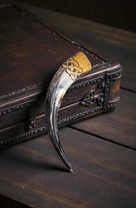 Jarra de Cuerno de Búfalo para Beber, Hecha a Mano, Recipiente Tradicional para Beber, Apta para el Hogar y Eventos - Product Image 2