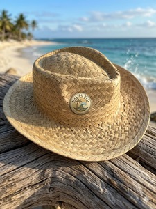 Cowboy <b>Straw</b> <b>Hats</b> for Women and Men 100% Natural Eco-Friendly Material for Fishing and Outdoor Use Eco2go Vietnam - Product Image 6