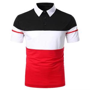 Men's Polo <b>Collar</b> <b>T</b>-<b>Shirt</b> Trend Slim-Fit Pullover 100% Cotton Men's Polo <b>T</b> <b>Shirts</b> - Product Image 5