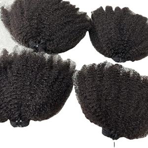 Meilleures ventes 100% Extensions de cheveux Remy vietnamiens Dernières tendances Curly Silky Waves Loose Deep Clip-Ins Burmese Curly Style - Product Image 2