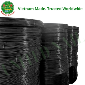 ลวดเหล็กกล้าคาร์บอนต่ำ BWG 9 เกจ สำหรับมัด  ห่อด้วยฟิล์ม PE และ PP จากโรงงานในเวียดนาม |   ลวดทองแดง - Product Image 2