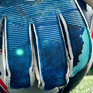 Gants de gardien de but de football professionnels pour adultes en latex, antidérapants, avec protection des doigts en caoutchouc PU, gel de silicone et grip gecko. - Product Image 6