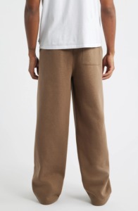 Custom <b>mens</b> flared sweatpants wide leg loose fit drawstring waist casual streetwear <b>trousers</b> style athletic <b>lounge</b> pants - Product Image 3