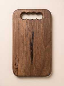 Planche à découper artisanale en noyer, planche à charcuterie en bois massif, planche de service rustique, finition alimentaire - Product Image 3