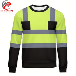 Sudadera Personalizada al Por Mayor para Hombre, Sudadera Reflectante de Alta Visibilidad con Cuello Redondo, Sudadera de Forro Polar para Mujer, Invierno 2026 - Product Image 1