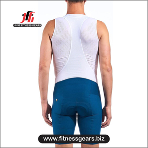 Cuissard de cyclisme unisexe d'été grande taille à séchage rapide en Spandex/Polyester coupe ajustée - Product Image 2