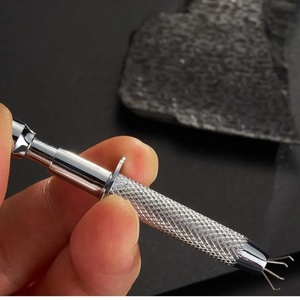 316L Stainless Steel 4 Prong Jewelry <b>Pick</b> <b>Up</b> <b>Tool</b> Claw Tweezers for DiamondsPearlsPiercing BallsSmall Parts& Jewelry Grabber - Product Image 4