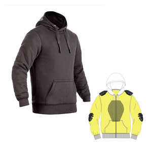 <b>Men</b> Protective Hoodie Safety Sweatshirt Knee Cap <b>Pullover</b> Custom Logo Cotton Blend Workwear Uniform - Product Image 1