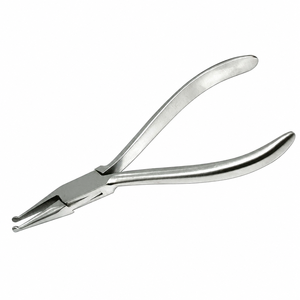 Pince à sertir avec sonde INOX 130 mm en acier inoxydable, outil de précision pour bijoux ZetomedPro - Product Image 1