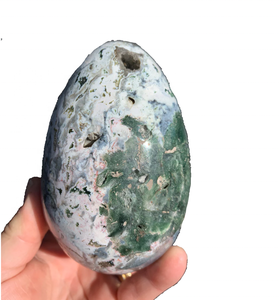 Yoni ไข่ดาวหินแจสเปอร์,หินธรรมชาติไข่หยกป้องกันพลังงานจากการออกกำลังกายทางช่องคลอด - Product Image 4