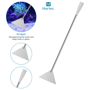 Kit de Herramientas para Acuarios, Pinzas de Acero Inoxidable, Tijeras, Herramienta para Aplanar Sustratos, Venta al Por Mayor - Product Image 3