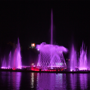 Fuente de Agua Musical Flotante para Exteriores, Moderna, con LED, para Lagos, con Boquilla de Acero Inoxidable, para Paisajismo - Product Image 6