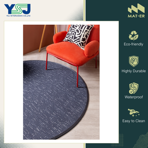 Gamme exclusive d'exportateurs thaïlandais vendant des tapis d'extérieur imperméables de bonne qualité, 100% polypropylène, tapis rond en plastique - Product Image 6