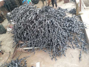 Metal Garden <b>Auger</b> Drill Bit Effective Tool for Planting and Digging - Product Image 5