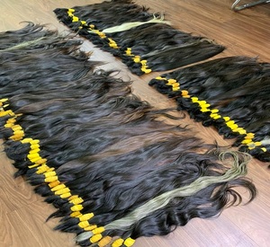 Venta al por mayor de cabello vietnamita con cutícula completa alineada, cabello liso y crudo, extensión a granel de cabello Remy de alta calidad a precio barato - Product Image 2