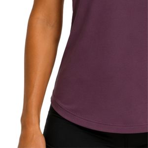 Débardeur dos nageur violet prune pour femme, imprimé graphique, sans manches, pour gym, yoga, fitness, entraînement, course à pied, vêtement de sport anti-humidité - Product Image 6