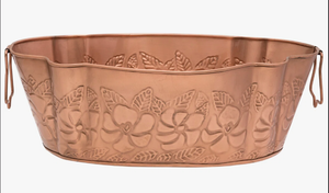 Cubo de hielo de cobre de fabricante confiable para colección de artículos de barra con temática cultural, que destaca el auténtico trabajo en metal, chapado en cobre grande. - Product Image 2