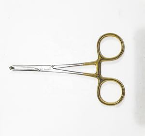 Allis-Pince manuelle pour tissus en acier, instruments chirurgicaux pour les oreilles, les yeux, le nez et la gorge, 6 pouces - Product Image 1