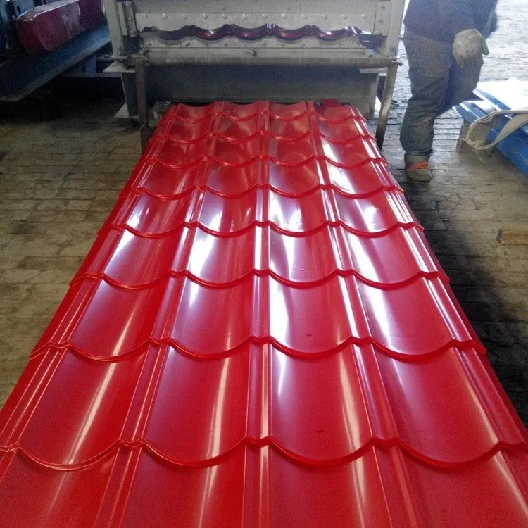 Galvanized Roofing Sheet PPGI PPGL Color Roofing Steel Building Factory Price